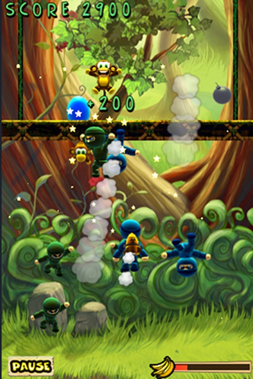 Munkey Vs Ninjas screenshot-4