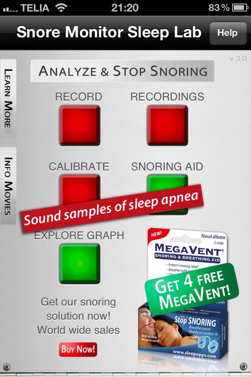 SnoreMonitorSleepLab