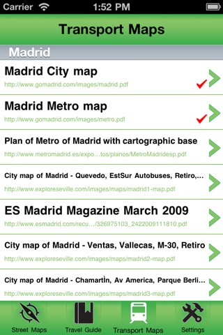 Madrid Offline Street Map screenshot 3