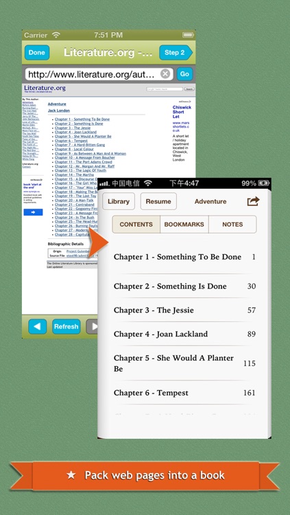 Web2Book - Pack Web Pages to iBooks epub Book