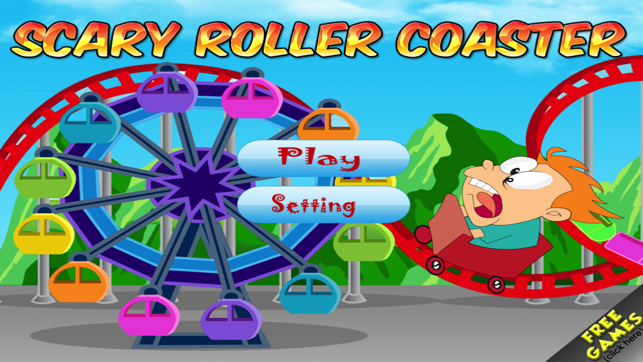 Scary Rollercoaster Theme Park Rush - Tilt Strategy Game(圖1)-速報App