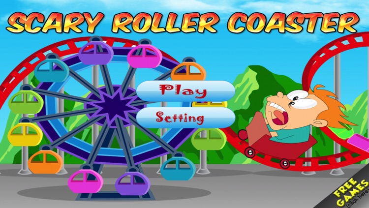 Scary Rollercoaster Theme Park Rush - Tilt Strategy Game