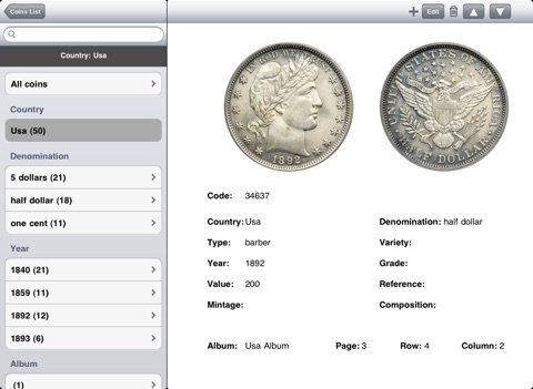 Numisma screenshot 2