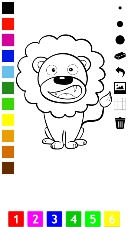 Circus Coloring Book for Children: Learn to color the world of the circus for kindergarten and pre-school screenshot-3