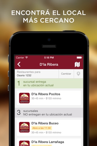 D'la Ribera Empanadas screenshot 2