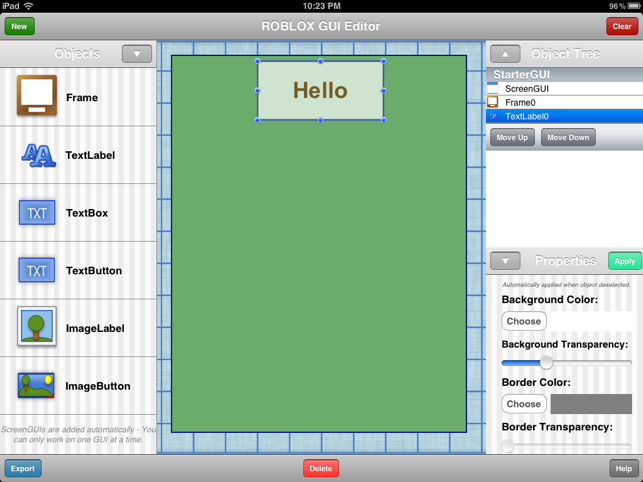 Roblox Name Changer Gui Gui Designer For Roblox On The App Store