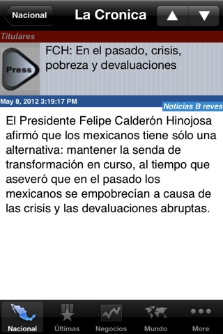 México Noticias, 24/7 screenshot1