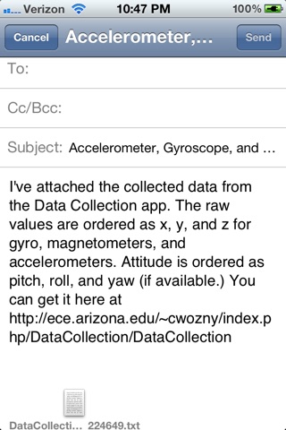 Data Collection Free screenshot 3