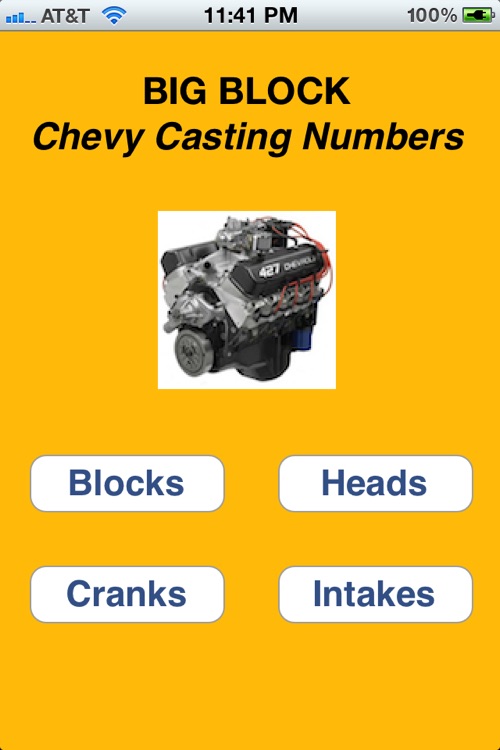 Big Block Chevy Casting Numbers
