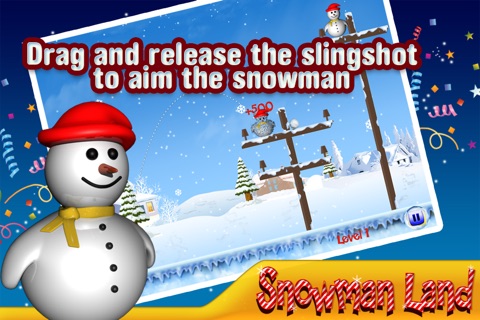 Snowman Land HD screenshot 4