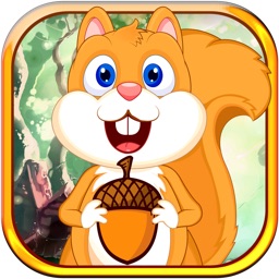 Squirrel Happy Jump Nut - Fun Acorn Collecting Adventure