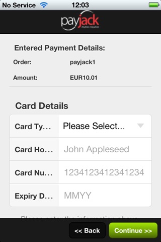 Payjack - Mobile Payment Terminal screenshot 2