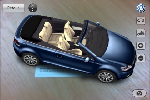 Volkswagen Virtual Golf Cabriolet (FR) screenshot 2