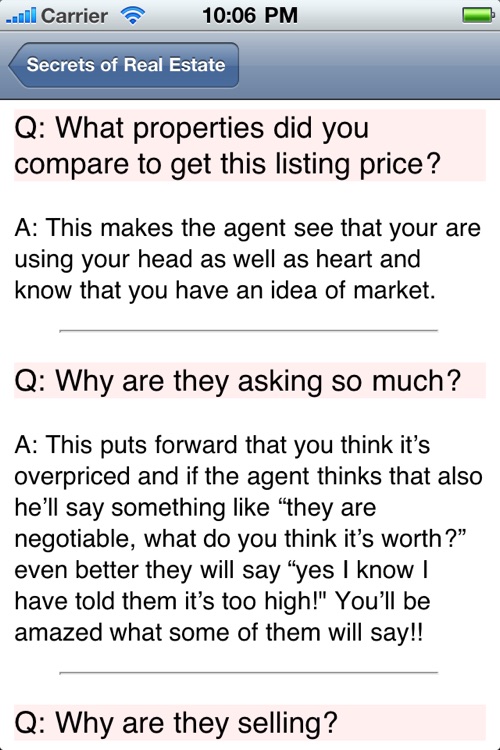 Secrets of Real Estate screenshot-4
