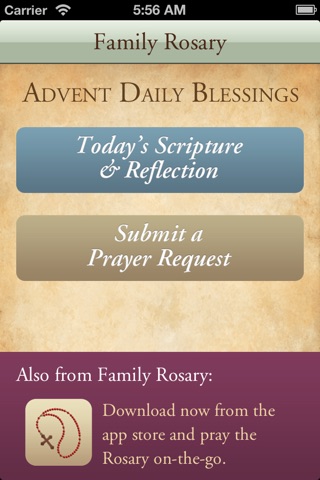 Advent and Christmas Daily Blessings screenshot 2