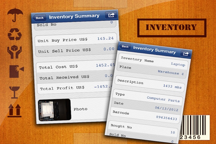 Business Inventory