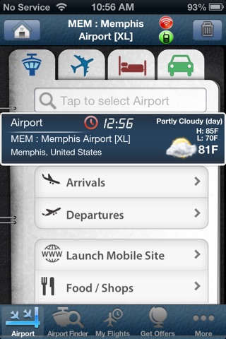 Memphis Airport + Flight Tracker screenshot 3