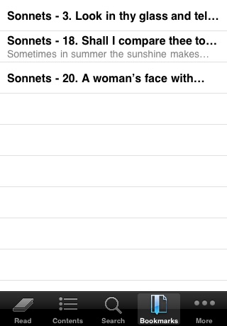 Shakespeare: Sonnets screenshot-4