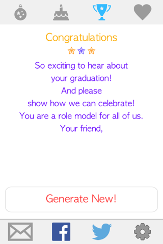 Congratulations Generation - Greetings and Best Wishes for Christmas, New Year, Birthday, Valentine Day and More Holidays screenshot 3