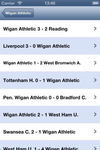 Live Scores for Wigan Athletic screenshot 2