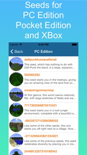 Seeds: Minecraft Edition(圖2)-速報App