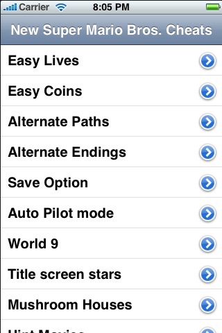 Cheats for New Super Mario Bros. Wii - FREE