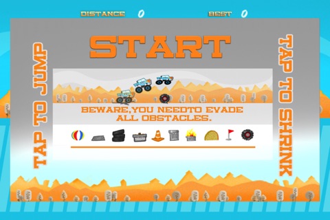 Speedy Monster Truck Madness Lite screenshot 2