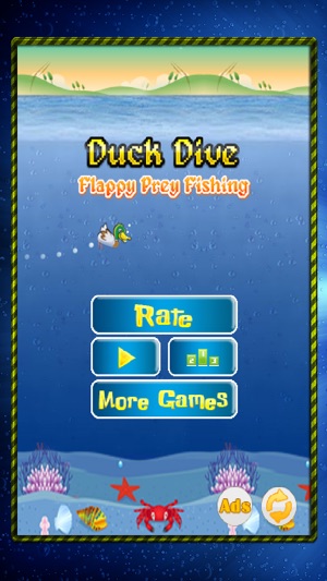 Duck Dive: Flappy Prey Bird Fishing(圖2)-速報App