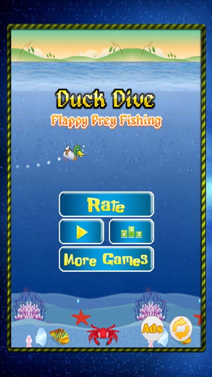 Duck Dive: Flappy Prey Bird Fishing