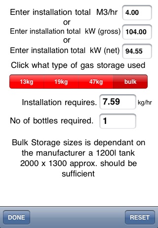 GB Gas Conversion Calculator screenshot 3