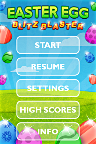 Easter Egg Blitz Blaster Free - Falling Bubble Shooter Game screenshot 2