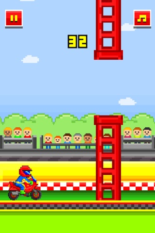 Moto Racers - Free 8-bit Retro Pixel Games screenshot 3