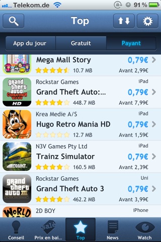 AppTicker Push screenshot 4