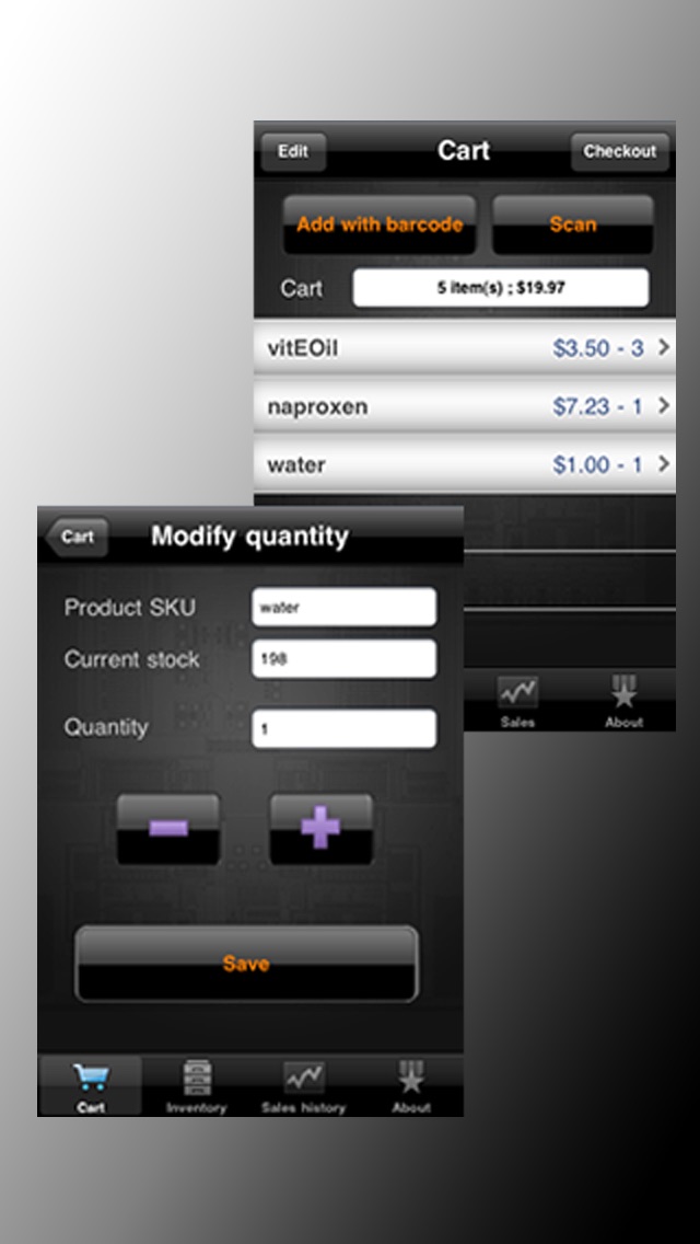 Cash Register Barcode Reader