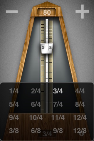 iMetronome (with quartz accuracy) screenshot 2