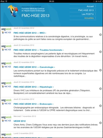 eFMC-HGE pour iPad screenshot 4