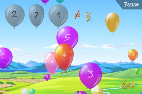 Math with Balloons screenshot 2
