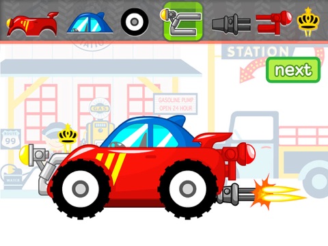 Car Builder HD-Car game screenshot 2