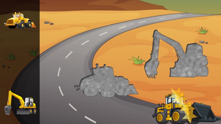 Digger Puzzles for Toddlers and Kids : play with construction vehicles !