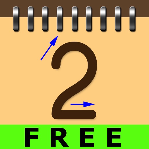 ABC Easy Writer - Numbers HD Free Lite iOS App
