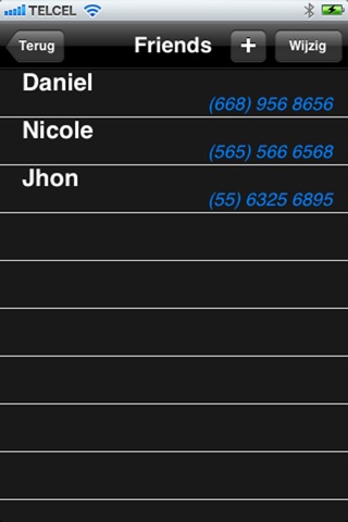 SMS group contacts screenshot 4