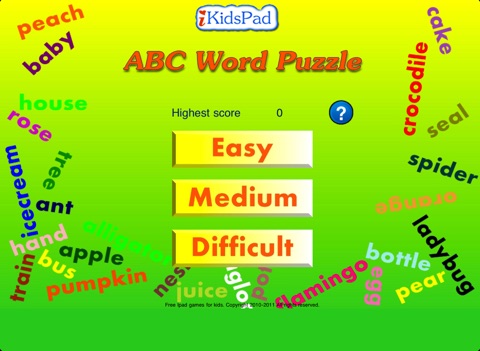 ABCWordPuzzle screenshot 2