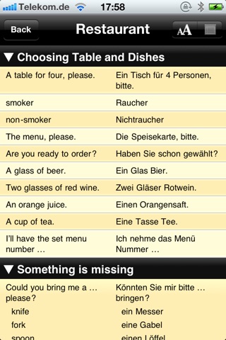 Lingolia Language Guide German screenshot 2