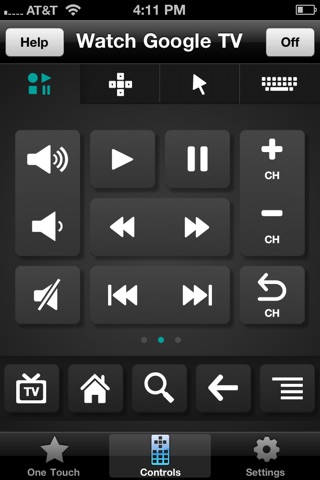 Logitech Harmony® for Logitech Revue™ screenshot 4