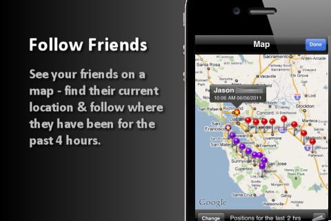 GPS Tracker (Follow Other Phones For Free)