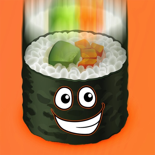 Sushi Falling Race Mania ZX - Fun Food Escape Challenge icon