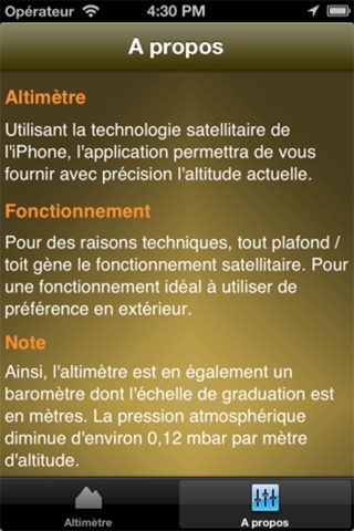 Altimeter : Accurate GPS for iPhone & iPad - FREE screenshot 3