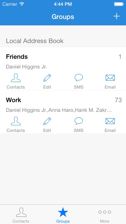 Group Text Pro - Send SMS,iMessage & Email quickly screenshot-3