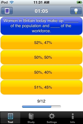 iCitizenship Lite - UK Citizenship Test screenshot 2