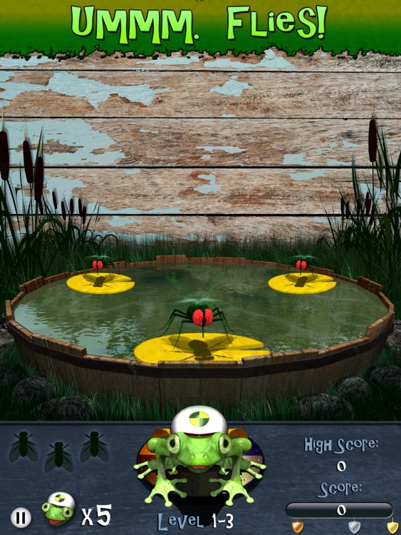 Slyde the Frog™ HD - the Feverish Froggy Flying Fun Fest Game!